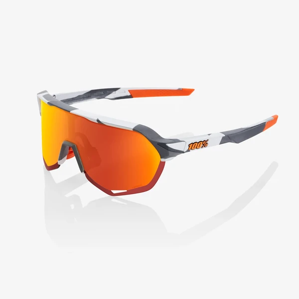 100% S2 -Soft Tact GREY CAMO - HiPER Red Multilayer Mirror Lens