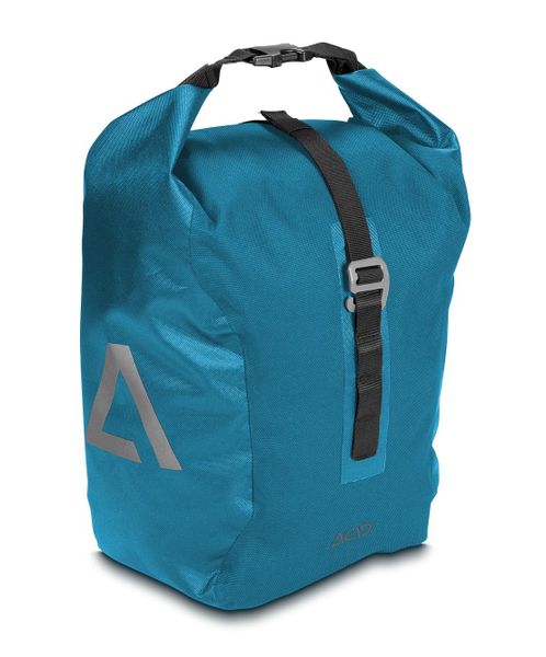 Bočná taška ACID Traveler 15 dark blue´n´black na zadný nosič