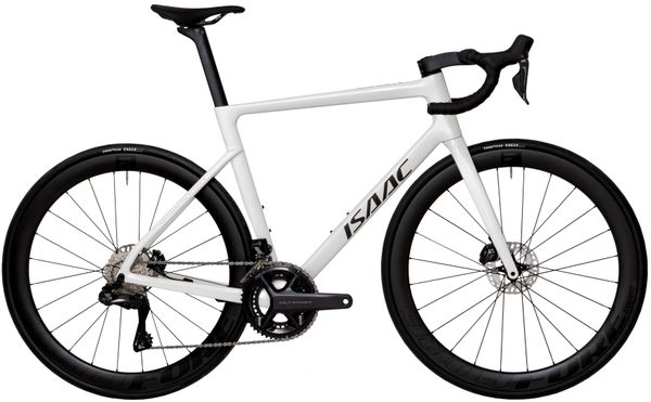 Cestný bicykel Isaac Boson Mineral White Di2 105