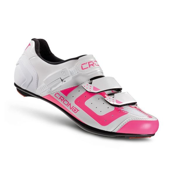 Crono CR-3 ACS nylon road tretry bielo ružové
