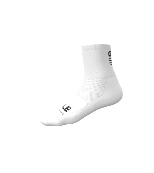 Cyklistické ponožky ALÉ STRADA 2.0 White