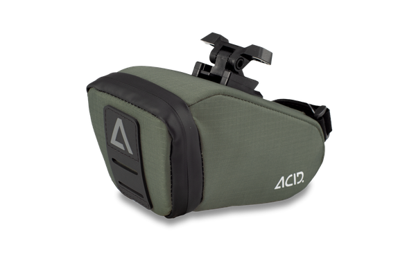 Podsedlová taška ACID Click olive veľkosť M