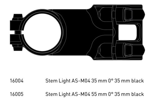 GHOST náhradní díly Predstavec AS-M04, 35mm 2017