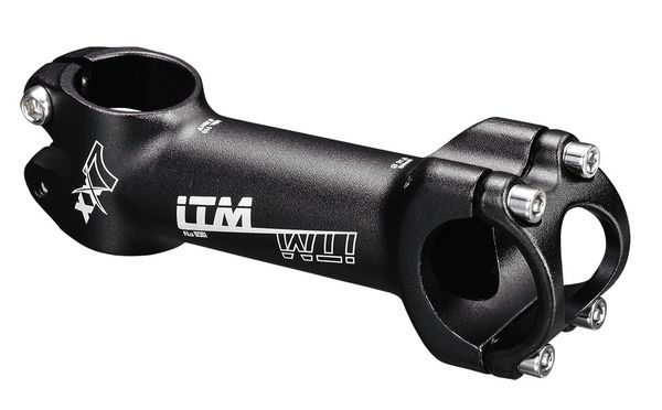 Predstavec ITM XX7 31,8 / 60mm / 10 ° hliníkový, čierny