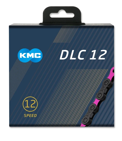 Reťaz KMC DLC 12 Black/Pink, 12 Speed