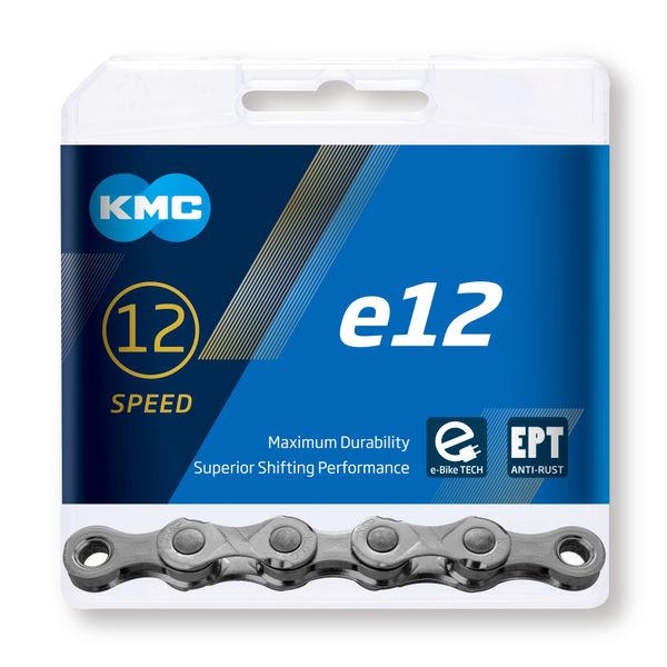 Reťaz KMC e12 EPT pre elektrobicykle, 12 Speed