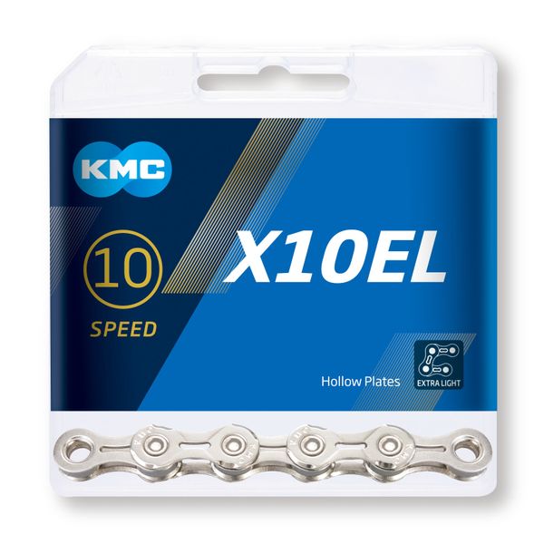 Reťaz KMC X10EL Silver, 10 Speed
