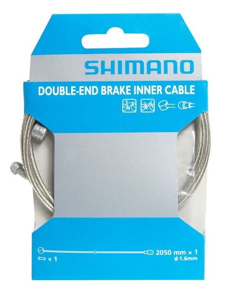 SHIMANO lanko brzdové SH 2,05 m x1,6 mm, box 10 ks