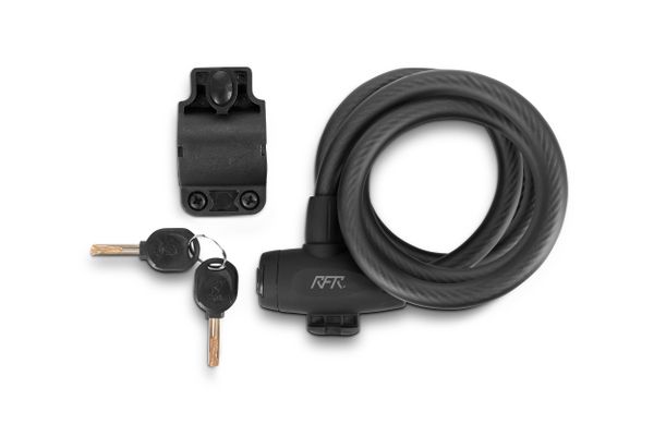 Zámok RFR Spiral Cable Lock 12 x 1500 mm