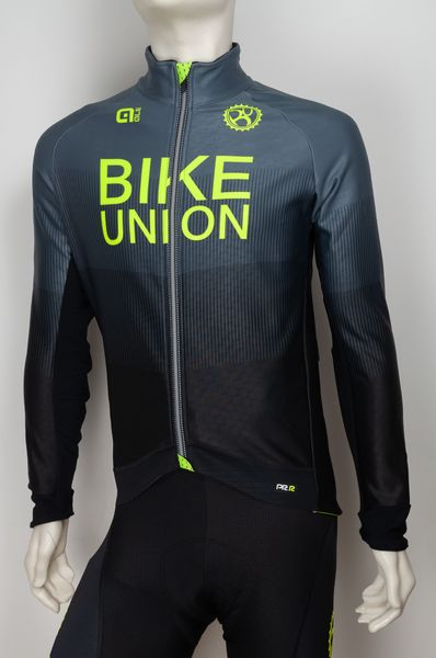 Zimná cyklistická bunda extra teplá ALÉ TEAM PRR Bike Union
